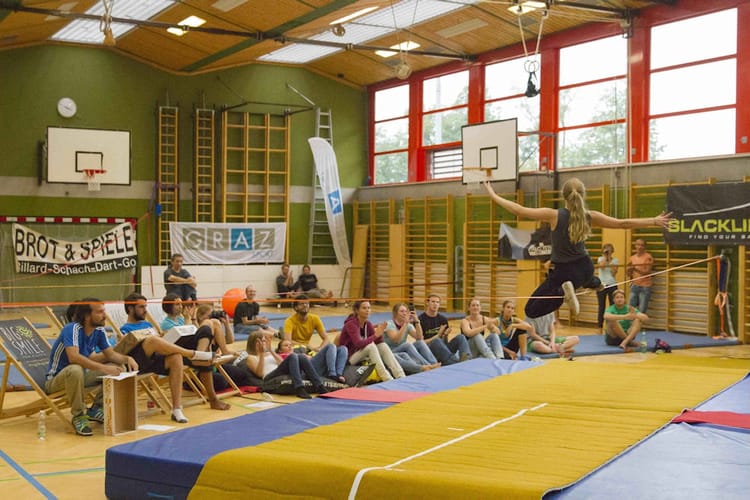 Grazer Slackline Event 2015