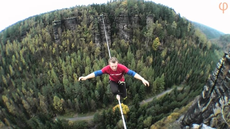 Die längste Highline Europas