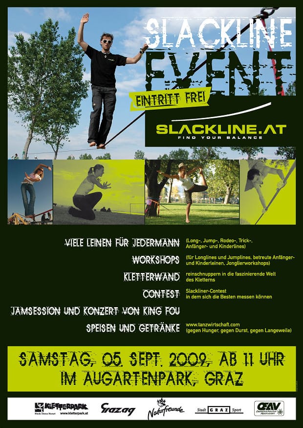 Grazer Slackline Event 2009